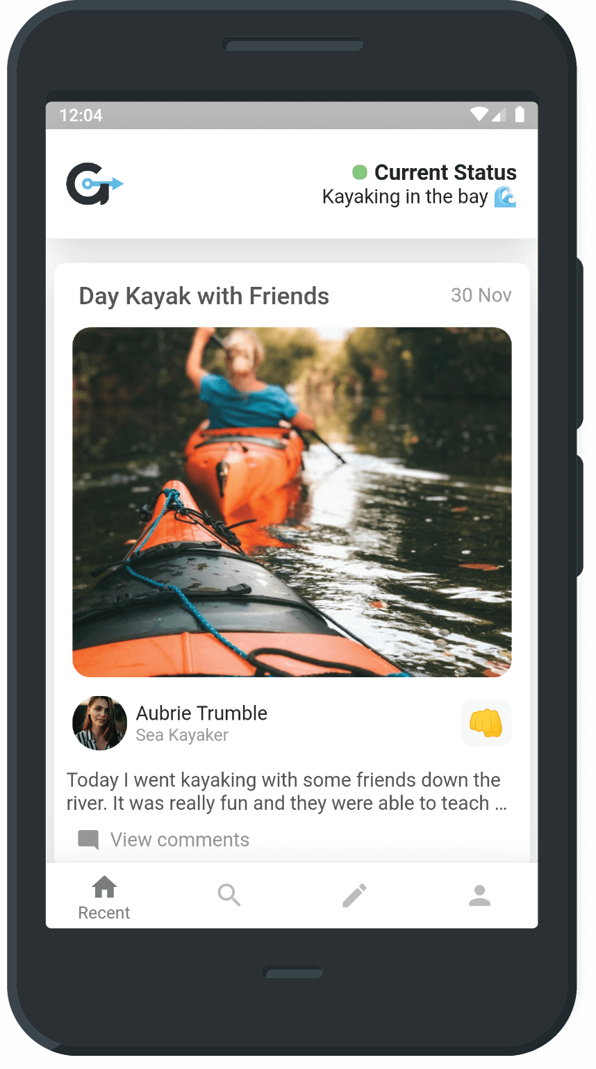 Home App Screenshot